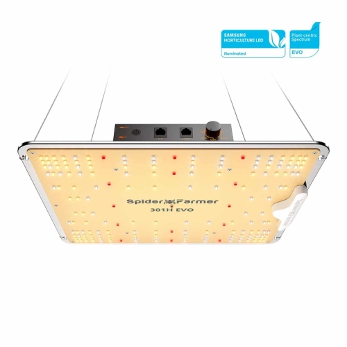 Spider farmer SF1000 Dimmable 100W Samsung LM301B EVO- Lampa Led do uprawy roślin