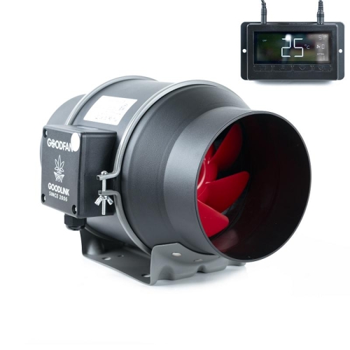 Wentylator kanałowy GOOD FAN 600m3/h 150mm + sterownik