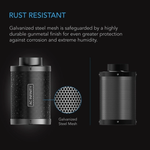 AC Infinity Carbon Filter fi 200mm 1300 m3/h filtr węglowy premium