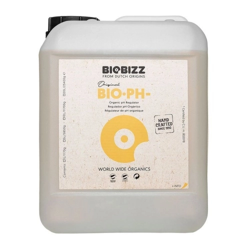 Biobizz ph minus 5L  Organiczny regulator na obniżenie ph BioBizz
