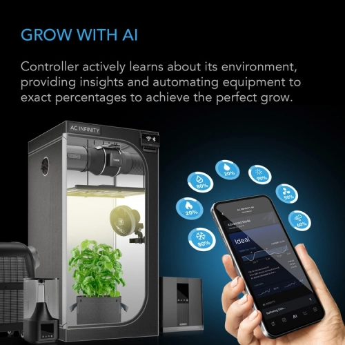 AC Infinity CONTROLLER AI+ kontroler klimatu z inteligentnym uczeniem do max. 32 urządzeń