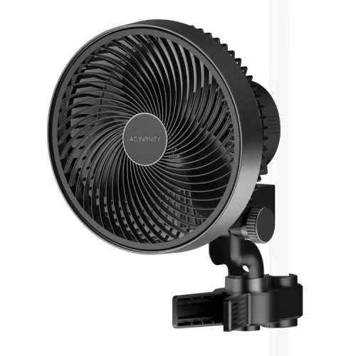 AC Infinity Cloudray S6 Gen 2 Oscillating Clip Fan 11W 10-speed fi 150mm - wentylator mieszający z klipsem