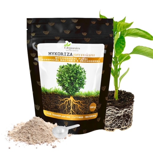 Mikoryza PREMIUM 250g - MIKORYZA (18 grzybów) Organic Nutrients