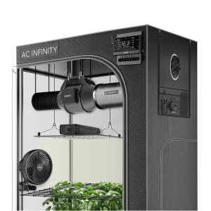 Growbox AC Infinity AI+ 90x90x180 cm – kompletny zestaw uprawowy 260W LED, wentylacja 150 mm, Controller AI+