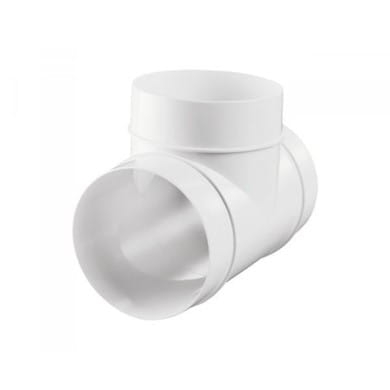 Trójnik redukcyjny 3x100mm plastikowy