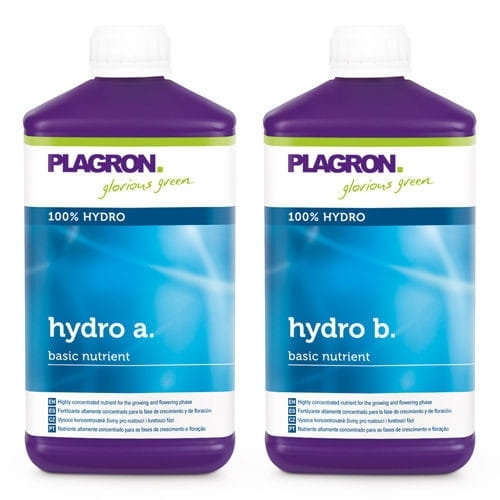 Plagron Hydro A+B 1L - nawóz do uprawy hydroponicznej