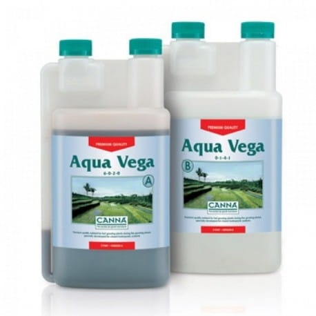 Nawóz Canna Aqua Vega 1L A+B - na wzrost do uprawy hydroponicznej